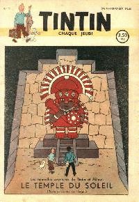 Couverture du Journal de Tintin n°1