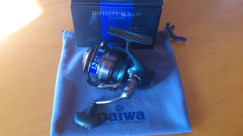 VENDO][USATO 1 VOLTA]DAIWA INFINITY-Q 3000 ZAION