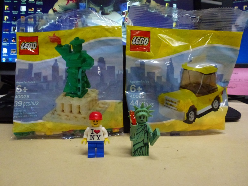 New York City exclusive Poly Bag Lego 40026 STATUE OF LIBERTY