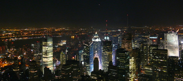 new york by night