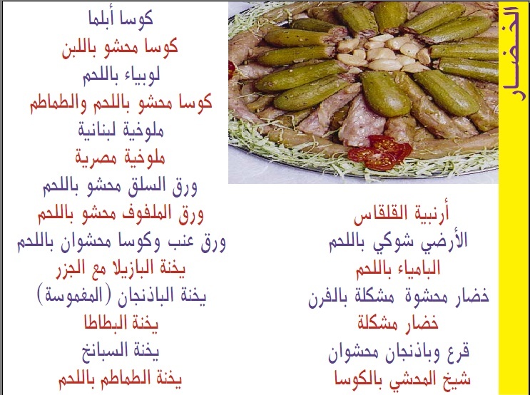 سلسلة المطبخ العربى كل ما تحتاجونة موجود هنا ......أرجوا التثبيت